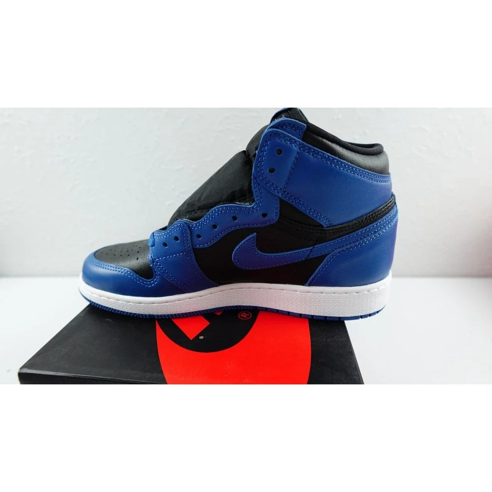 AIR JORDAN 1 RETRO HIGH OG DARK MARINA BLUE (GS) YOUTH SIZE 6 NEW 575441-404‎
